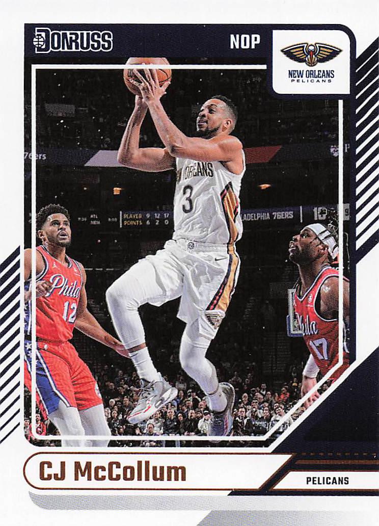 2024-25 Donruss Basketball CJ McCollum #102