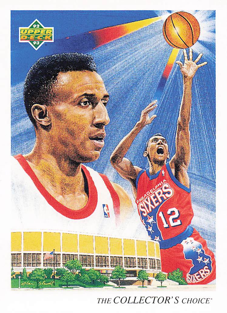 1992-93 Upper Deck Basketball Johnny Dawkins #55