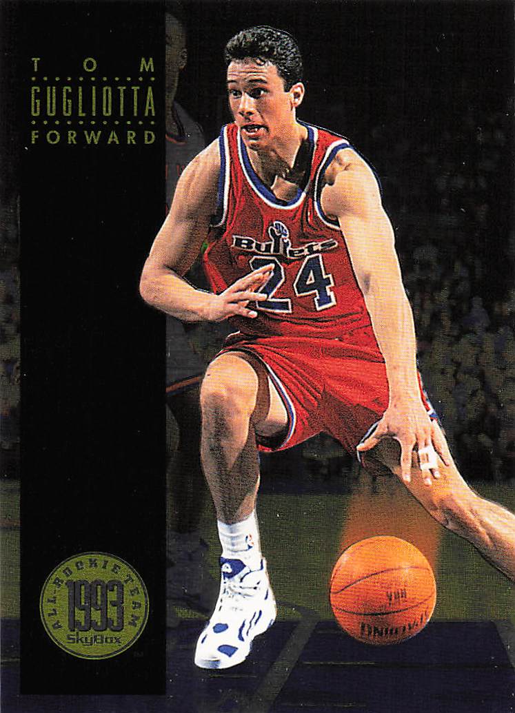 1993-94 SkyBox Premium Basketball NBA All-Rookie Team Tom Gugliotta #AR4
