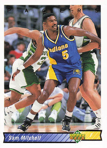 1992-93 Upper Deck Basketball Sam Mitchell #317