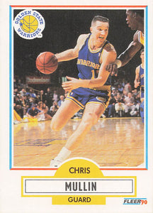 1990-91 Fleer Basketball Chris Mullin #66