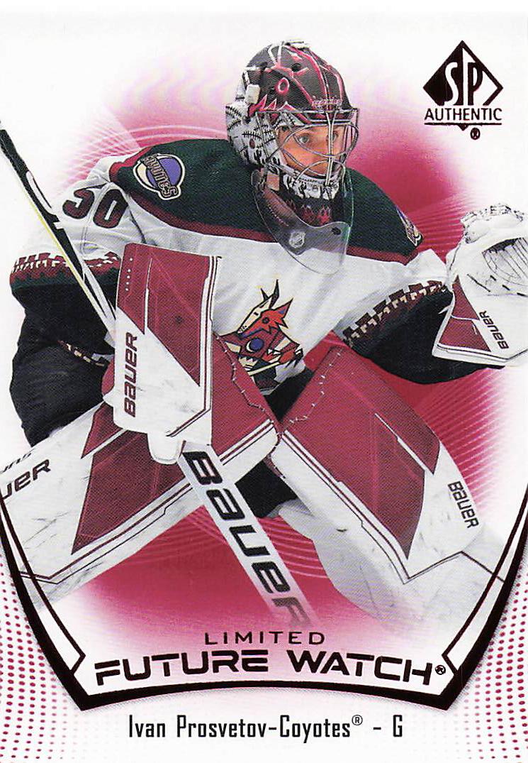 2021-22 SP Authentic Hockey Limited Red Ivan Prosvetov #131