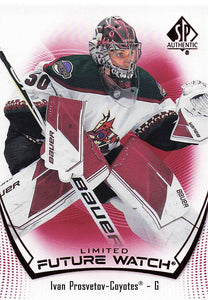 2021-22 SP Authentic Hockey Limited Red Ivan Prosvetov #131