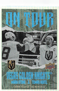 2024-25 Upper Deck Hockey On Tour Mark Stone / Tomas Hertl #OT-5