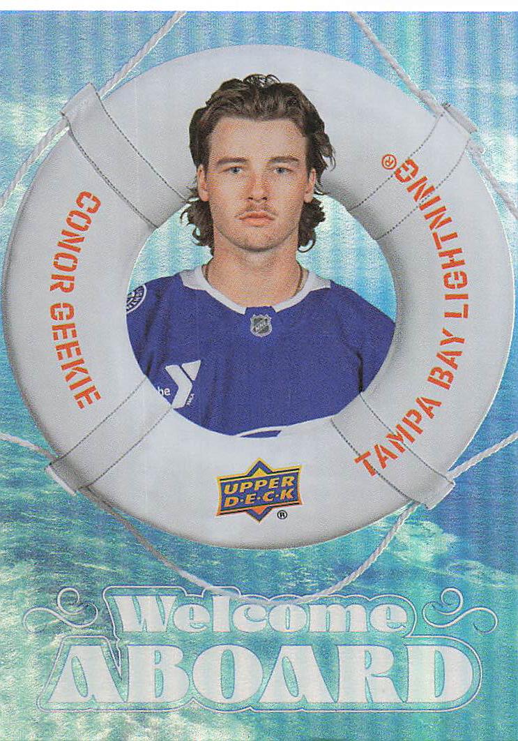 2024-25 Upper Deck Hockey Welcome Aboard Conor Geekie #WA-14