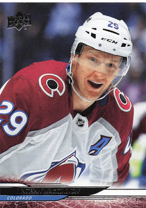 2024-25 Upper Deck Hockey Nathan MacKinnon #285