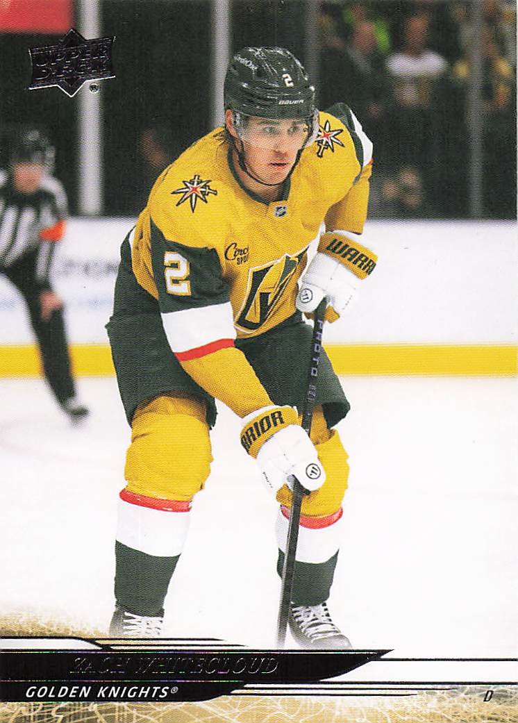 2024-25 Upper Deck Hockey Zach Whitecloud #434