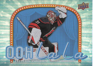 2024-25 Upper Deck Hockey Ooh La La Frederik Andersen #OLL-25