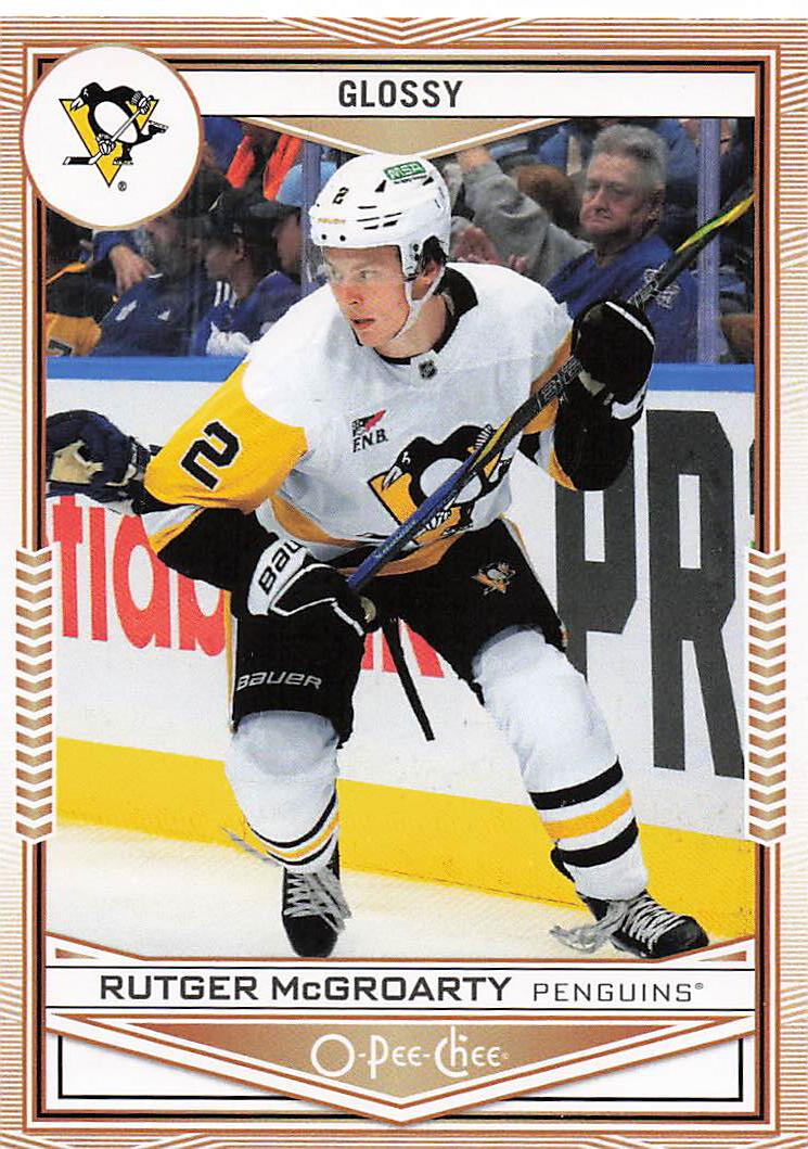 2024-25 Upper Deck Hockey O-Pee-Chee Glossy Rutger McGroarty #OPC-28