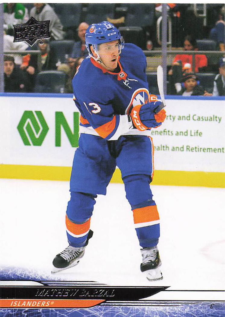 2024-25 Upper Deck Hockey Mathew Barzal #356