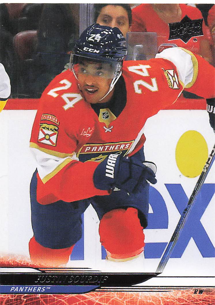 2024-25 Upper Deck Hockey Justin Sourdif #320