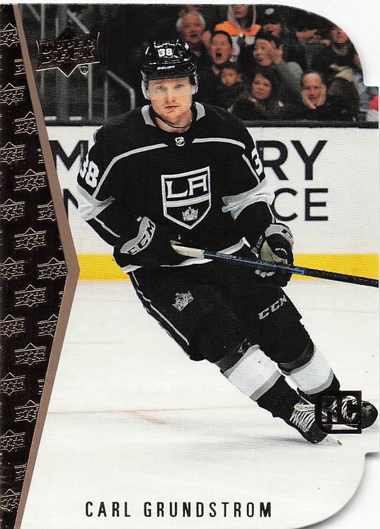 2019-20 Upper Deck Hockey 1994-95 Rookie Tribute Die Cuts Carl Grundstrom #3