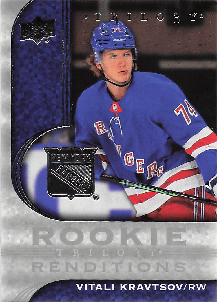 2020-21 Upper Deck Trilogy Hockey Rookie Renditions Vitali Kravtsov #RR-5