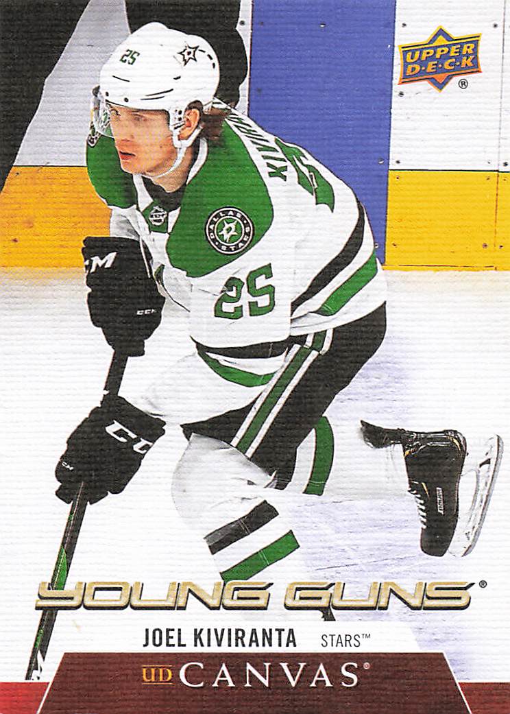 2020-21 Upper Deck Hockey UD Canvas Joel Kiviranta #C228