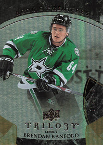 2015-16 Upper Deck Trilogy Hockey 199/999 Brendan Ranford #123 Rookie