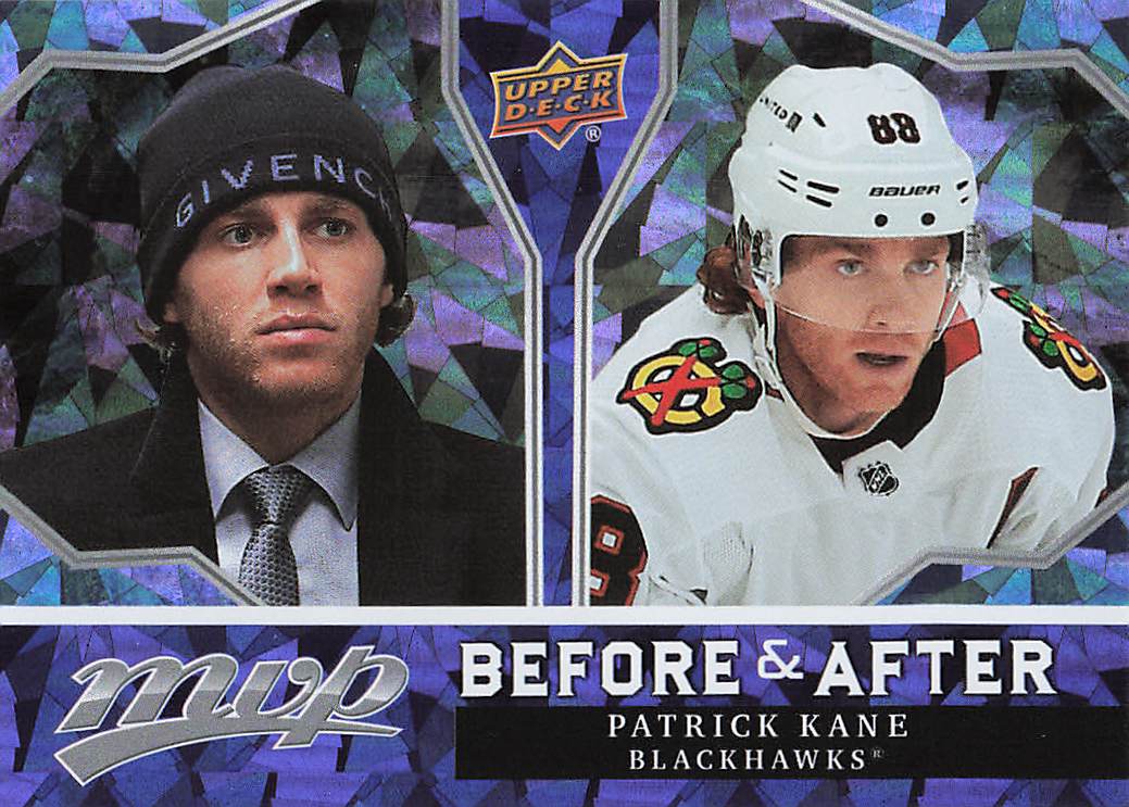 2021-22 Upper Deck MVP Hockey Before and After Patrick Kane #BA-13