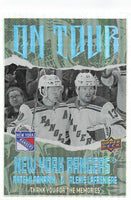2024-25 Upper Deck Hockey On Tour Artemi Panarin / Alexis Lafreniere #OT-22