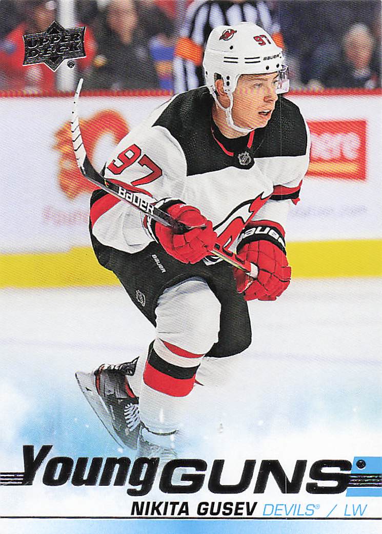 2019-20 Upper Deck Hockey Nikita Gusev #468 Rookie