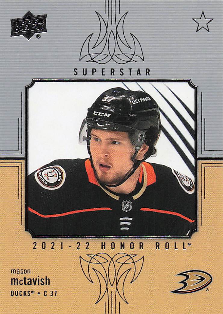 2021-22 Upper Deck Hockey Honor Roll Mason McTavish #HR-66