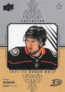 2021-22 Upper Deck Hockey Honor Roll Mason McTavish #HR-66
