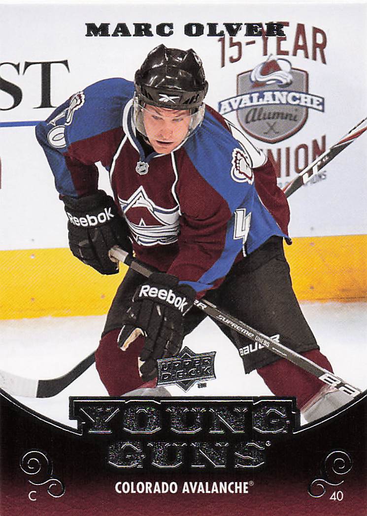 2010-11 Upper Deck Hockey Mark Olver #216 Rookie
