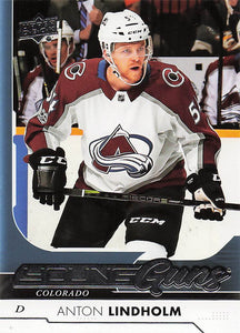 2017-18 Upper Deck Hockey Anton Lindholm #456 Rookie