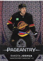2023-24 SP Authentic Hockey Pageantry Dakota Joshua #P-37