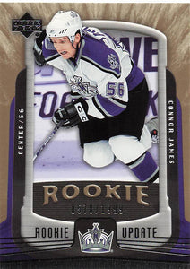 2005-06 Upper Deck Rookie Update Hockey 0578/1999 Connor James #144 Rookie