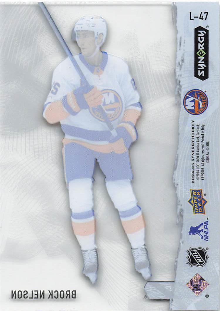 2024-25 Upper Deck Synergy Hockey Colorways Brock Nelson #L-47