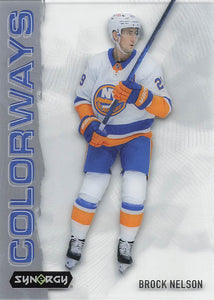 2024-25 Upper Deck Synergy Hockey Colorways Brock Nelson #L-47