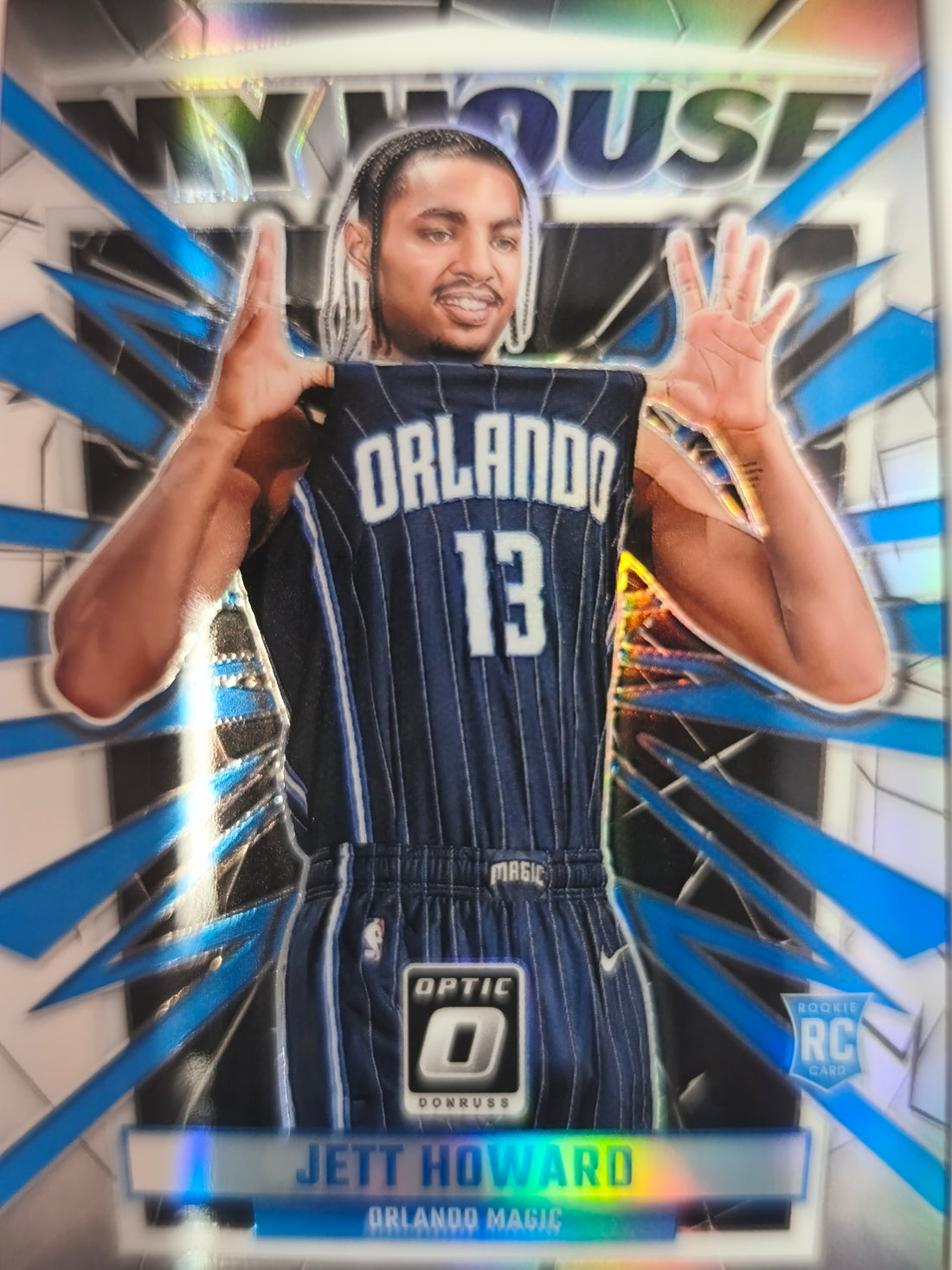 2023-24 Donruss Optic Basketball My House Holo Jett Howard #14