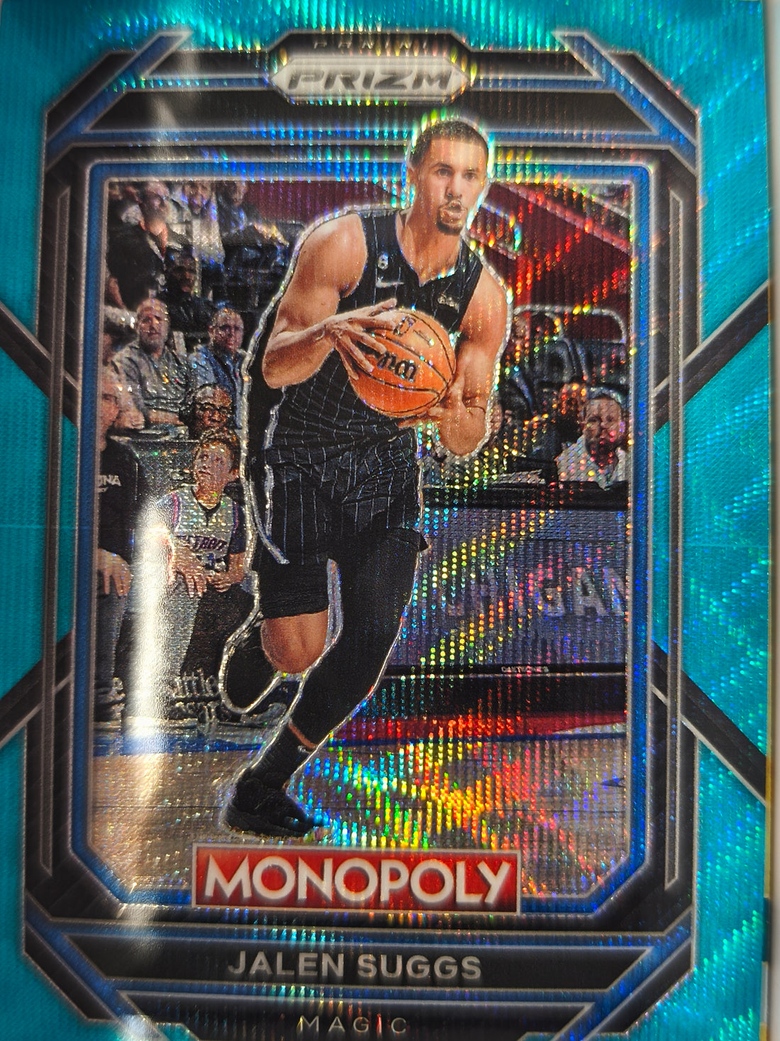 2022-23 Panini Prizm Monopoly Basketball Teal Wave Jalen Suggs #65
