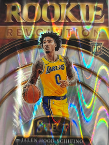 2023-24 Panini Select Rookie Revolution Tectonic Prizms Jalen Hood-Schifino #25