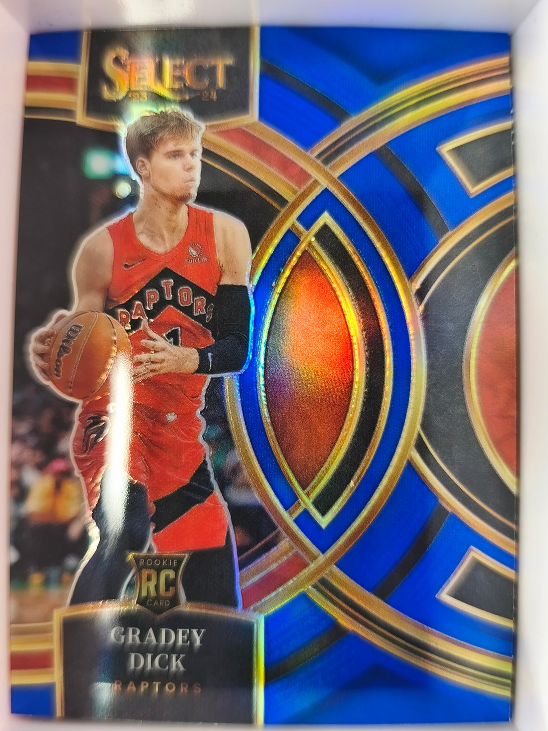2023-24 Panini Select Basketball Blue Prizms Gradey Dick #126 Rookie