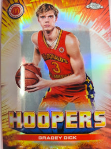 2022 Topps Chrome McDonald's All American Basketball Hoopers Gradey Dick #HS-11