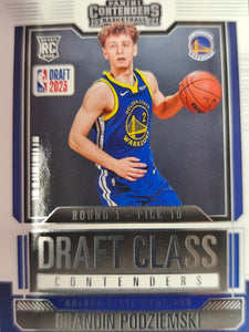 2023-24 Panini Contenders 2023 Draft Class Contenders Brandin Podziemski #19