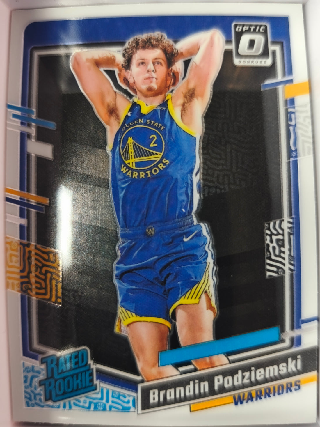 2023-24 Donruss Optic Basketball Brandin Podziemski #203 Rookie