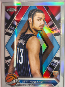 2023-24 Topps Chrome Basketball Refractors Jett Howard #6 Rookie