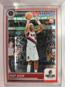 2023-24 Hoops Premium Stock Basketball Duop Reath #111