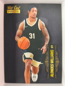 2022 Wild Card Matte Basketball Alondes Williams #MB-5