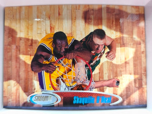 1998-99 Stadium Club Basketball Pre-Production Shaquille O'Neal #PP2