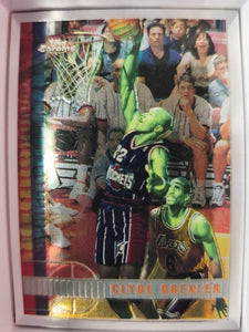 1997-98 Topps Chrome Basketball Clyde Drexler #71