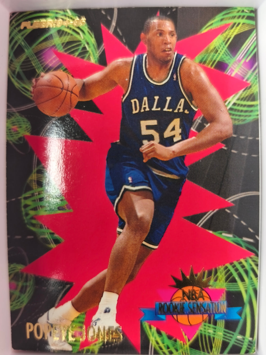 1994-95 Fleer Basketball Rookie Sensations Popeye Jones #13