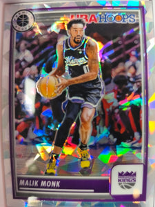 2023-24 Hoops Premium Stock Basketball Ice Prizm Malik Monk #123