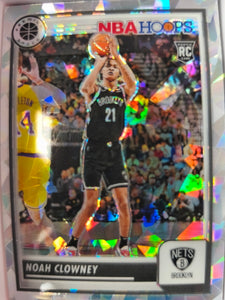 2023-24 Hoops Premium Stock Basketball Ice Prizm Noah Clowney #243