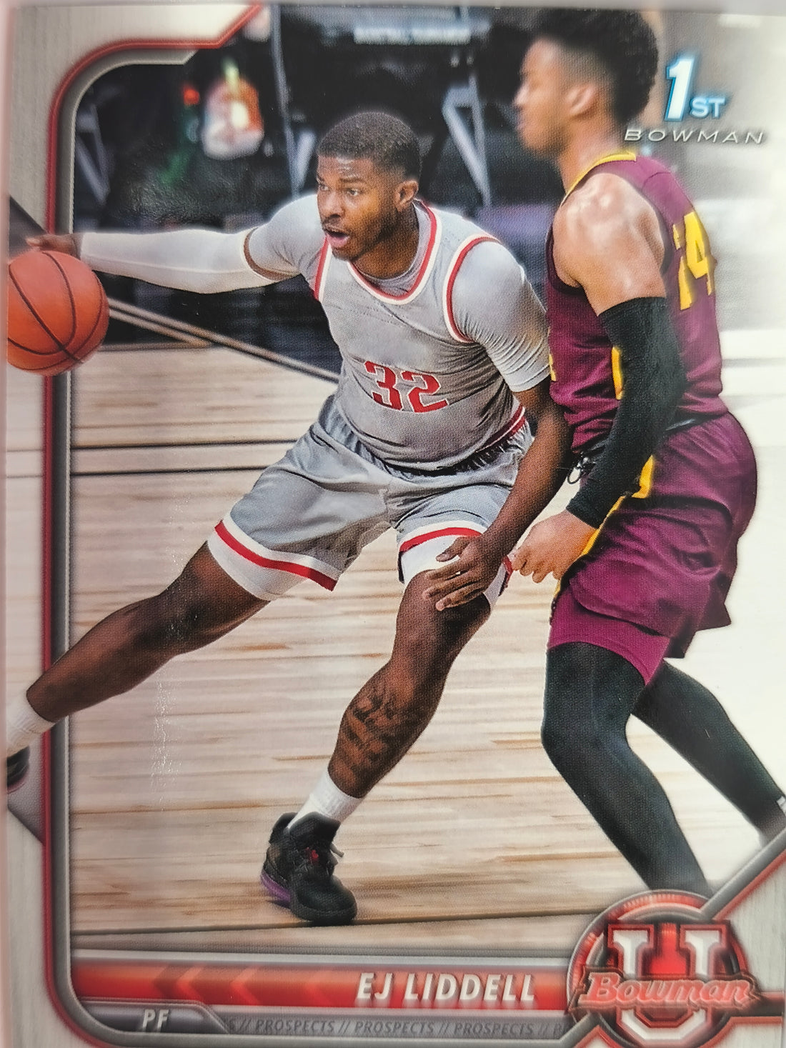 2021-22 Bowman University Basketball EJ Liddell #76