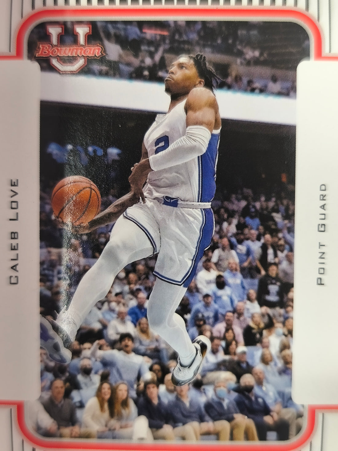 2021-22 Bowman University Basketball 2003 Bowman Caleb Love #2K3B-22