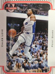 2021-22 Bowman University Basketball 2003 Bowman Caleb Love #2K3B-22