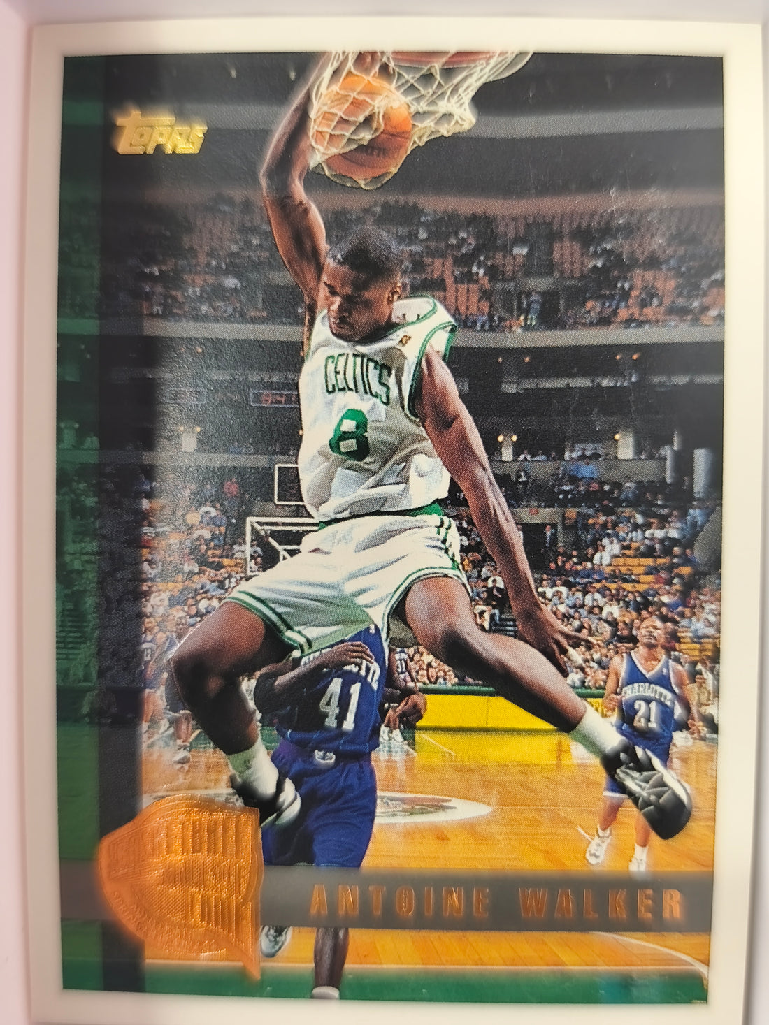 1997-98 Topps Basketball Minted in Springfield Antoine Walker #126