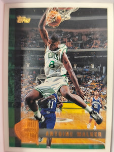 1997-98 Topps Basketball Minted in Springfield Antoine Walker #126